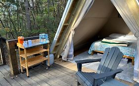 Bohamia - Cozy A-Frame Glamp On 268 Acre Forest Retreat